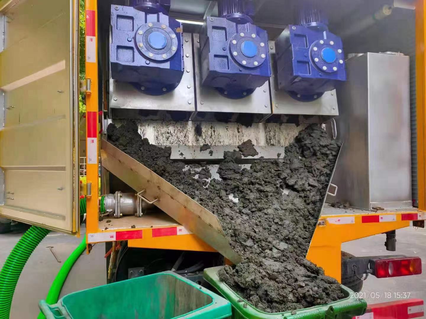 张家川化粪池清掏城市维护站-泥浆净化干湿分离处理